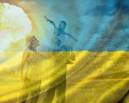 Escaping from Ukraine, war