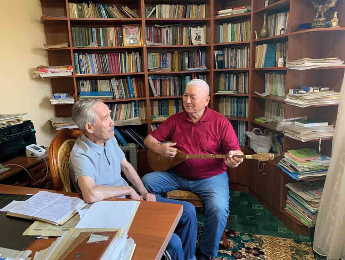 Dombra is a sacred instrument reflecting the behaviour, dreams and interests of the Kazakh people